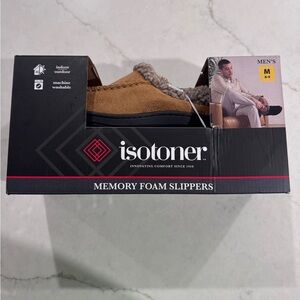 Isotoner Men's Tan Memory Foam Loafers